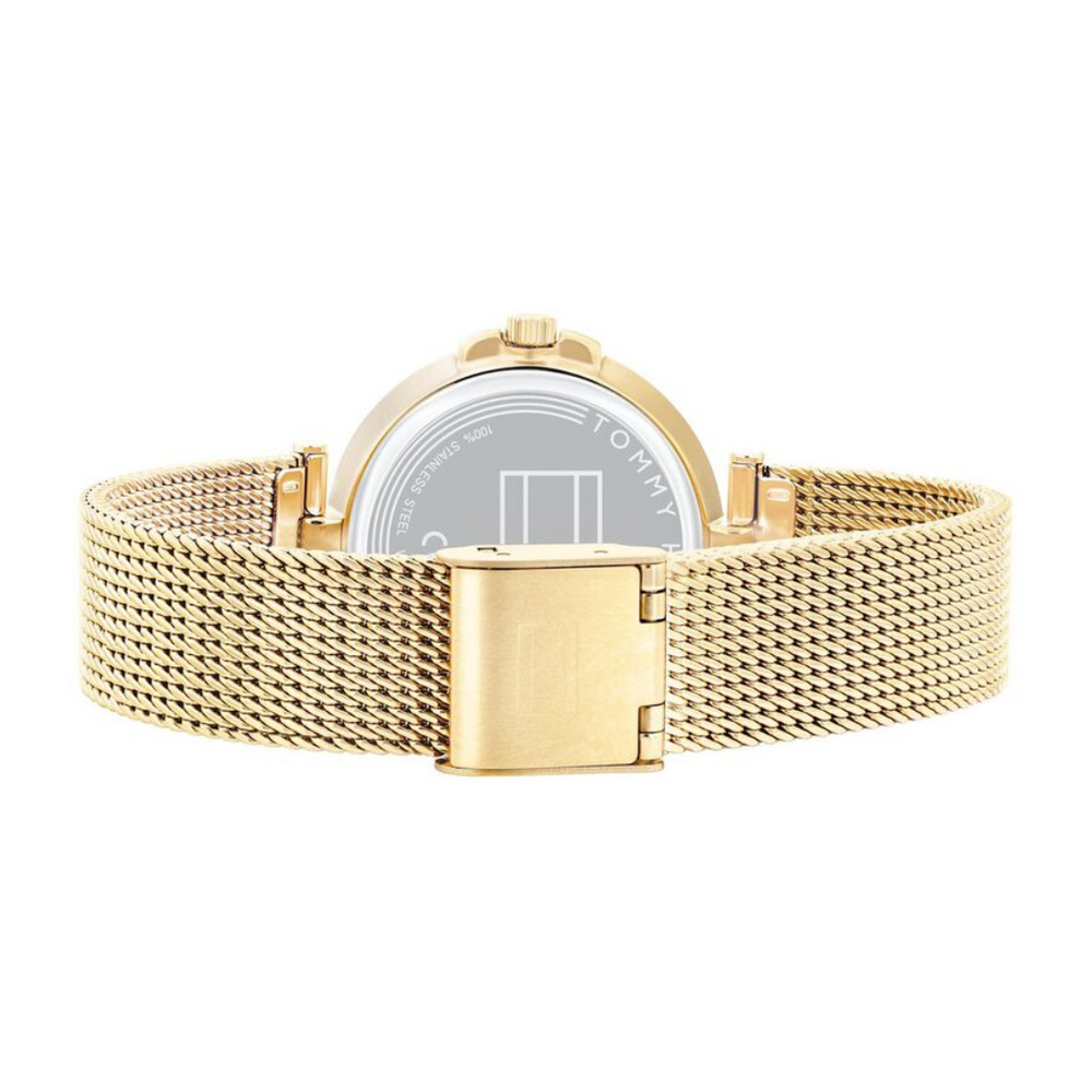 Tommy Hilfiger Quartz Analog Beige Dial Stainless Steel Strap Watch for Women TH1782362 - KRISHNA WATCH COMPANY
