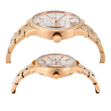 Timex Pairs Silver Round Multifunction Dial Watch- TW00PR304