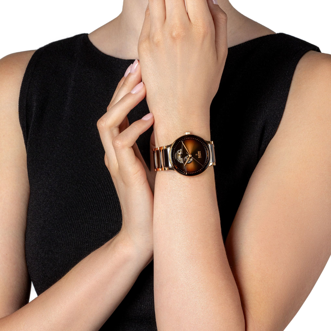RADO Centrix Automatic Open Heart R30013302 - KRISHNA WATCH COMPANY