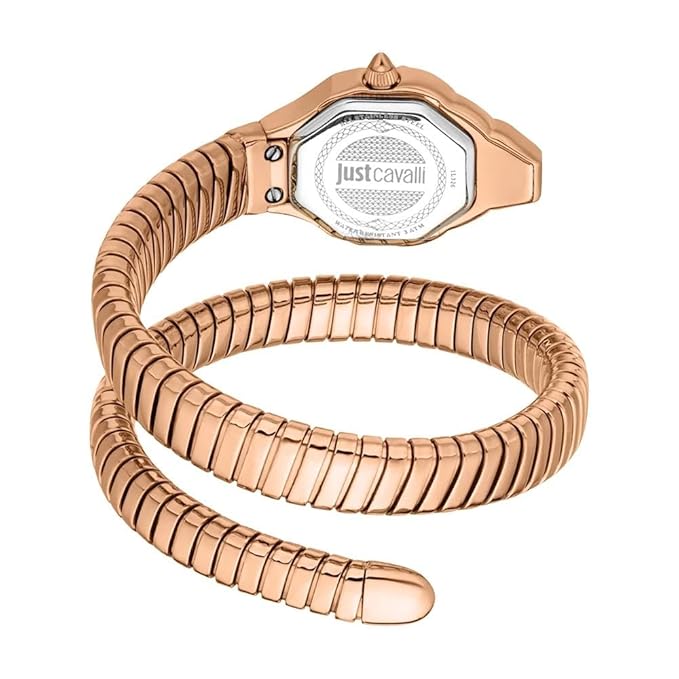 Just Cavalli Brillante Snake Analog Watch for Women JC1L326M0045 - KRISHNA WATCH COMPANY