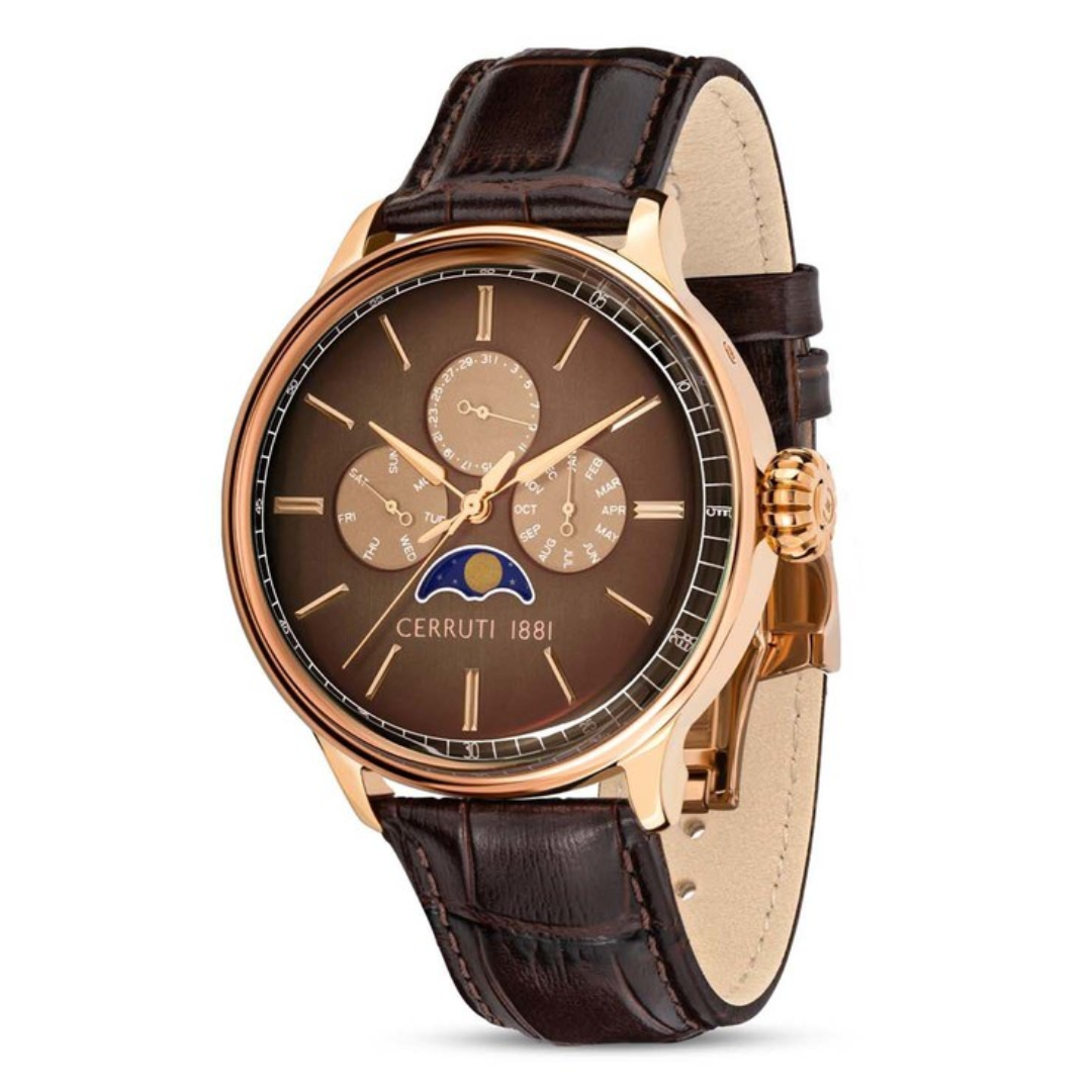 CERRUTI DERVIO Watch for Men CECIWGF2224604W - KRISHNA WATCH COMPANY