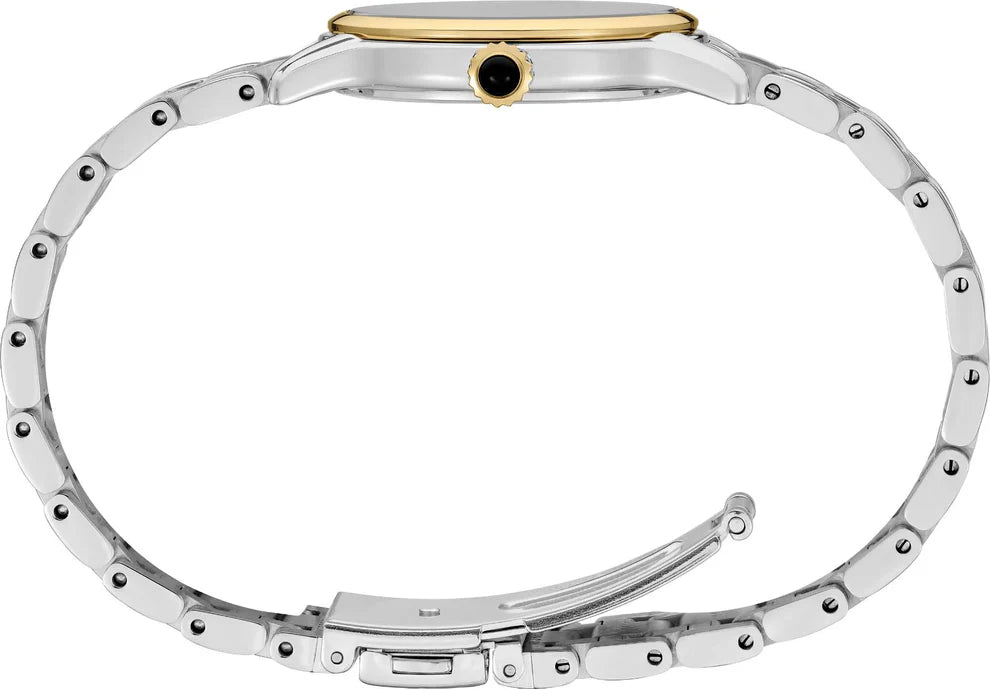 Seiko Classic Women Champagne Dial Analog Watch SRZ550P1