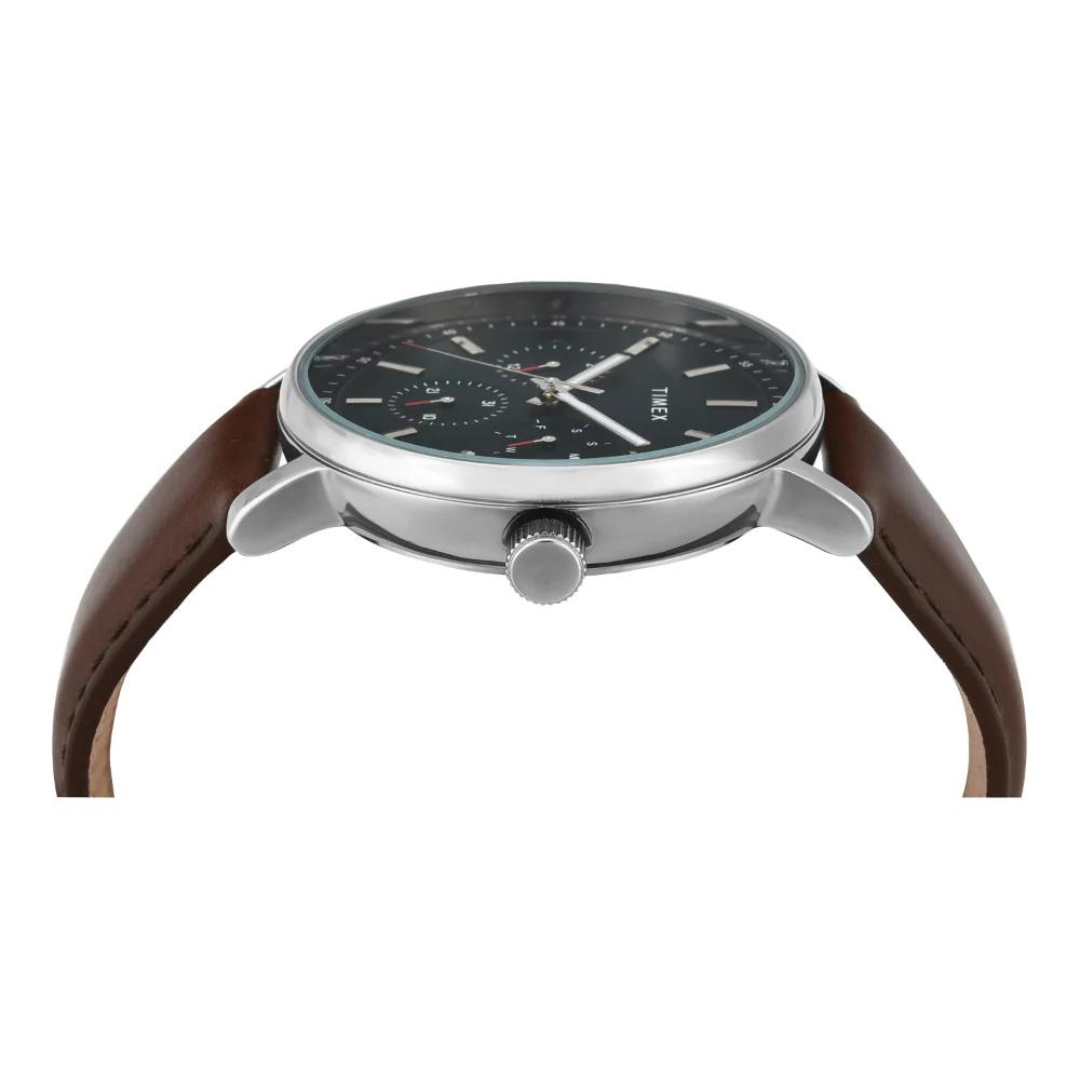 Timex Men Green Round Multifunction Dial Watch- TWEG20022 - KRISHNA WATCH COMPANY