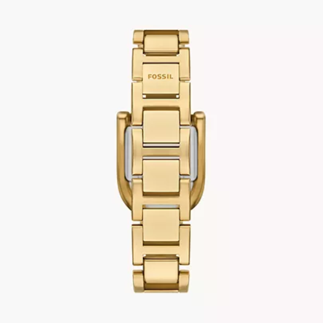 FOSSIL Harwell Three-Hand Gold-Tone Stainless Steel Watch ES5327 - KRISHNA WATCH COMPANY