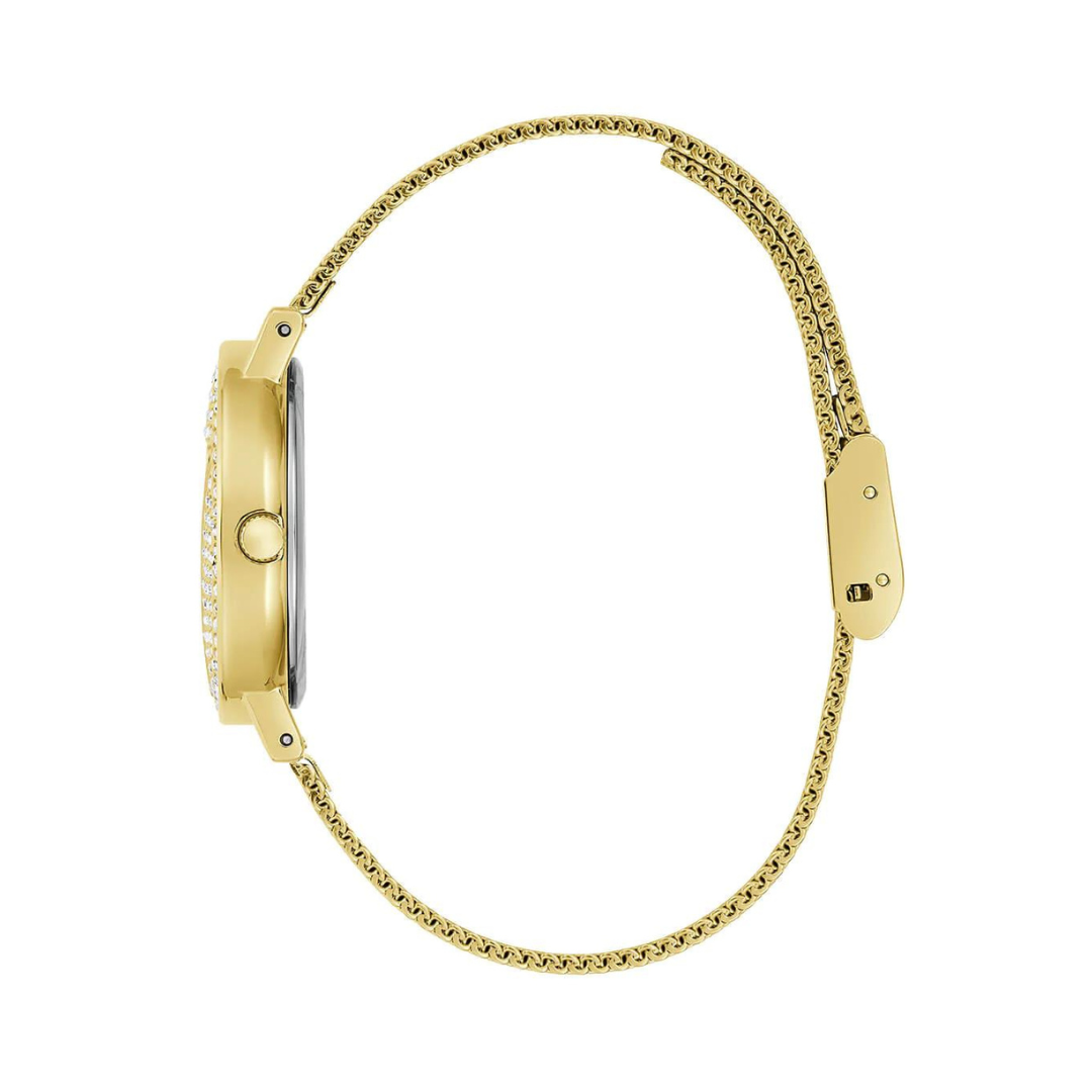 Gold Mini Iconic Glitz Mesh Watch GW0671L2 - KRISHNA WATCH COMPANY