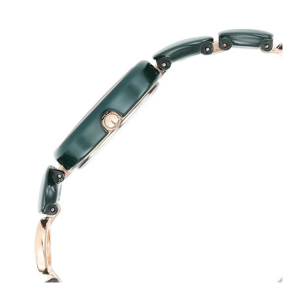 Titan Raga Ceramics Green Dial Analog Watch for Women - 95146KD02 - KRISHNA WATCH COMPANY