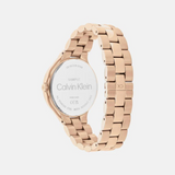 Calvin Klein Linked Female Mother Of Pearl Analog Stainless Steel Watch 25200427
