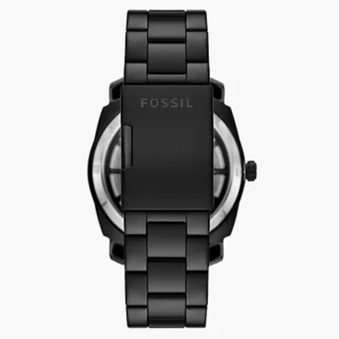 FOSSIL Automatic Black Stainless Steel Watch - ME3253 - KRISHNA WATCH COMPANY