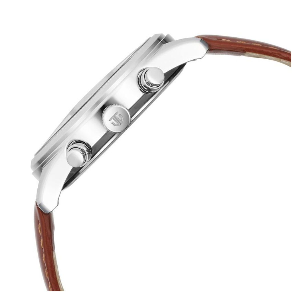 Titan Leather Strap Watch for Men 1805SL11 - KRISHNA WATCH COMPANY
