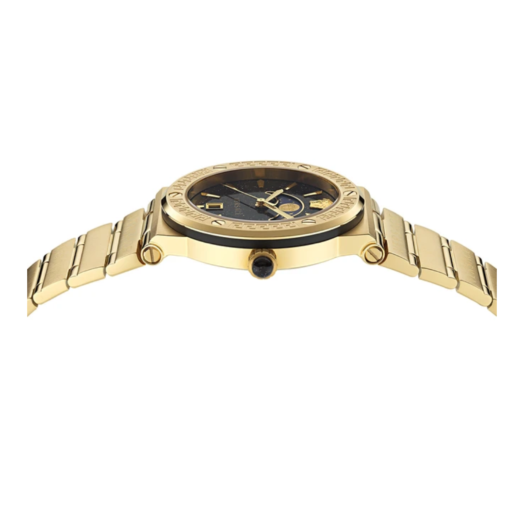 VERSACE Greca Logo Moonph Unisex Analog Watch VE7G00323 - KRISHNA WATCH COMPANY