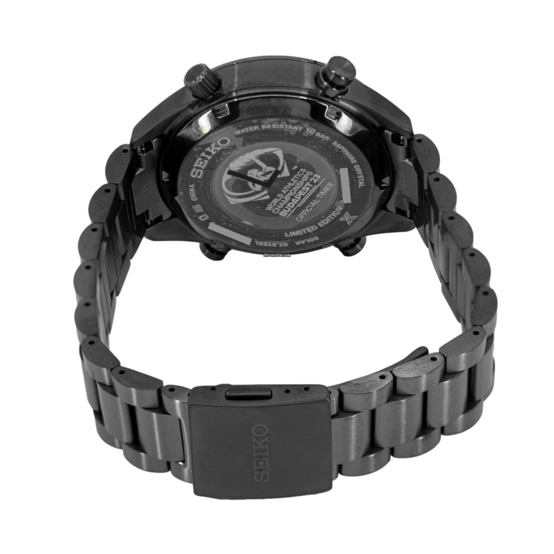Seiko Prospex One Hundredth of a Second 2023 World Athletics Limited Edition Speedtimer SFJ007P1 - KRISHNA WATCH COMPANY