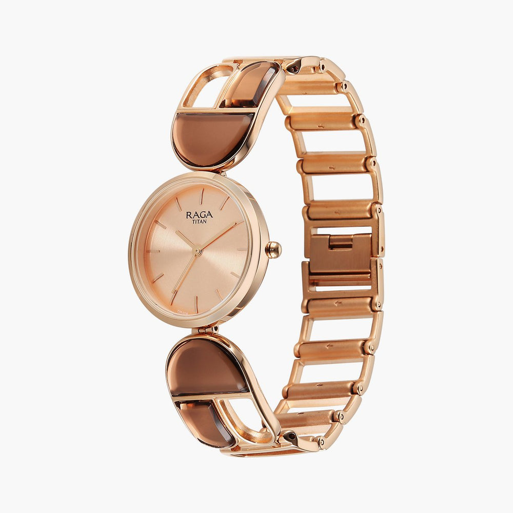 TITAN Raga Afterglow embellished Analog Watch - 2742WM01 - KRISHNA WATCH COMPANY