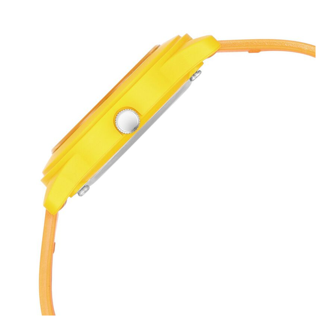 Zoop Basic Orange Dial Plastic Strap for Kids 26019PP08 - KRISHNA WATCH COMPANY