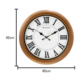 Titan Classic White Wall Clock with Silent Sweep Technology - W0015PA01