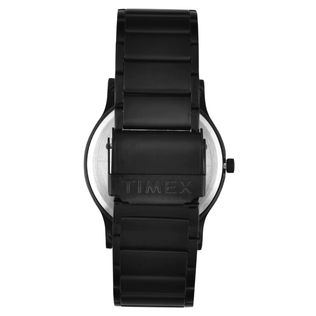 Timex Men Black Round Analog Dial Watch - TW000R459 - KRISHNA WATCH COMPANY