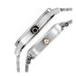 Titan Bandhan Quartz Analog Silver Dial Stainless Steel Strap Watch for Couple 17732603KM01
