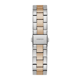 Guess Women's Watch Silver & Rose Gold Tone Case Quartz GW0686L4