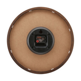 Classic Brown Colour Wooden Wall Clock with Roman Numerals and Silent Sweep - 40 cm x 40 cm (Large) W0065WA01