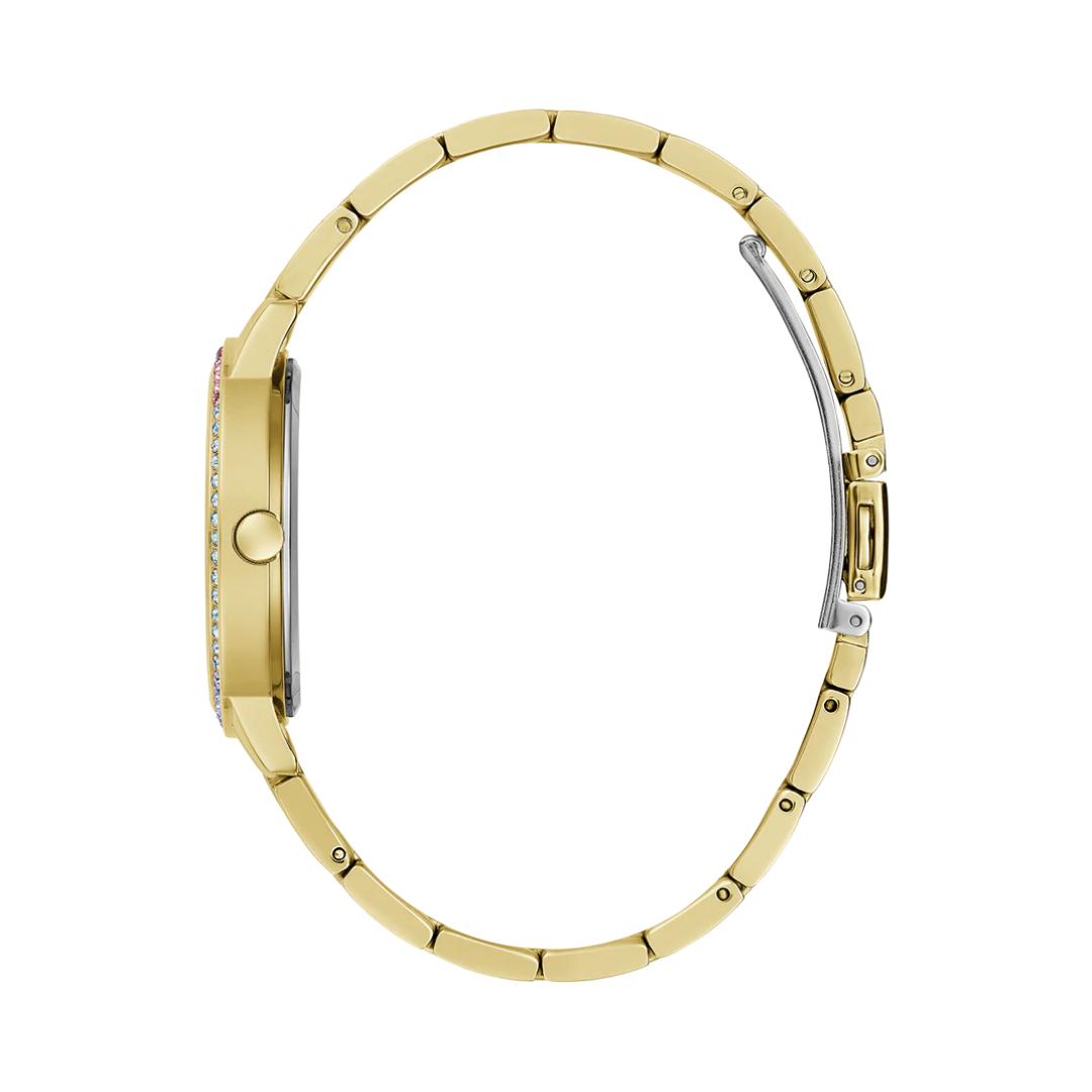 Guess Ladies Gold Tone Date Watch GW0657L2 - KRISHNA WATCH COMPANY