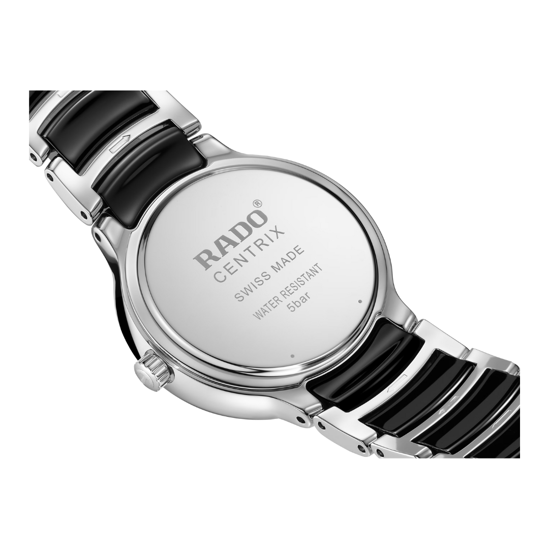 RADO Centrix Diamonds Watch for Women R30026712 - KRISHNA WATCH COMPANY