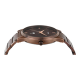 Timex Men Brown Round Analog Dial Watch - TW000R461