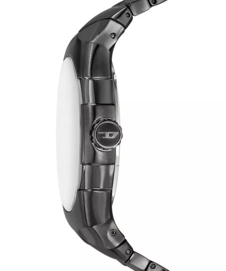 Diesel Men's D-SRUPTOR (42mm) Silver Dial / Black Stainless Steel DZ2213 - KRISHNA WATCH COMPANY