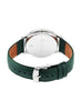 Titan Yin & Yang Green Dial Analog Leather Strap Watch for Men 1825SL05