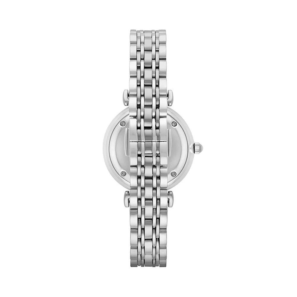 EMPORIO ARMANI ANALOG WHITE DIAL WOMEN'S WATCH-AR1925 - KRISHNA WATCH COMPANY