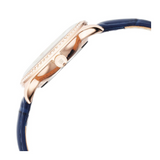 Titan Bright Leathers Quartz Analog with Date Silver Dial Leather Strap for Women 95247WL06