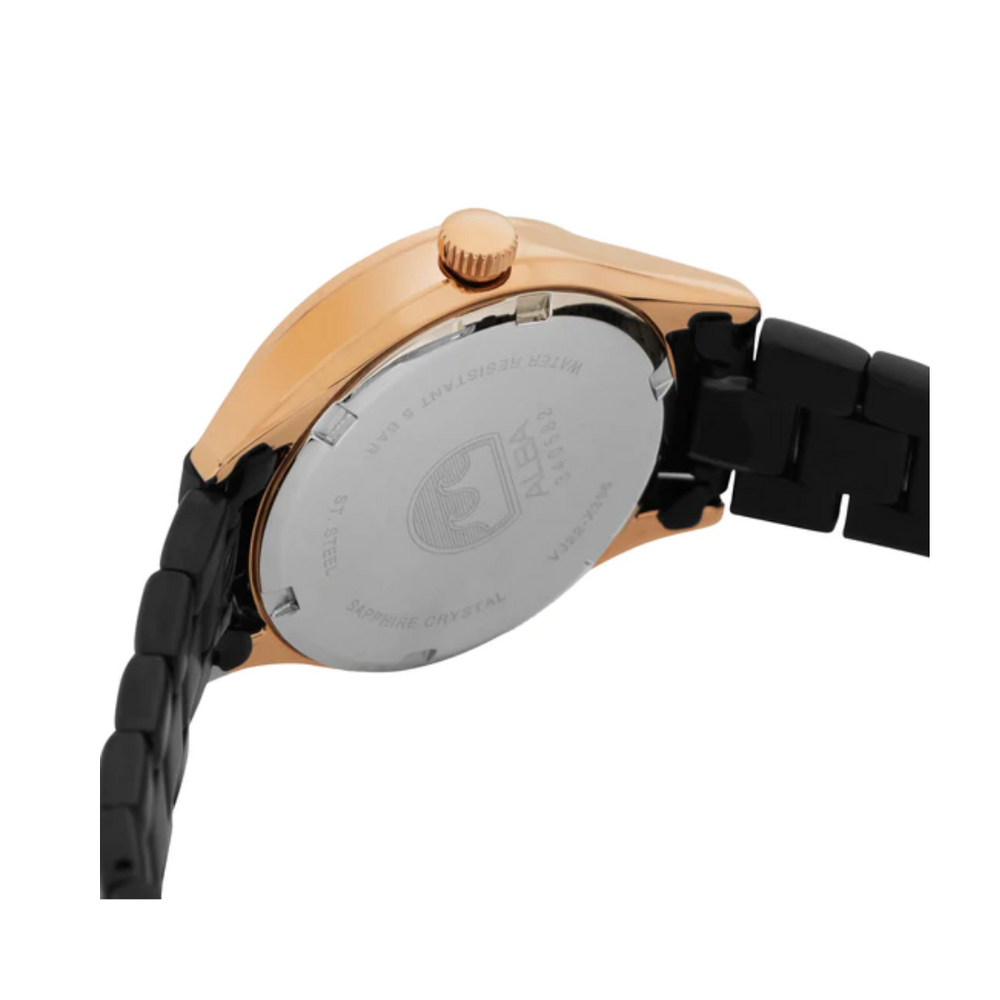 ALBA Onyx Black Dial Watch AS9S04X1 - KRISHNA WATCH COMPANY