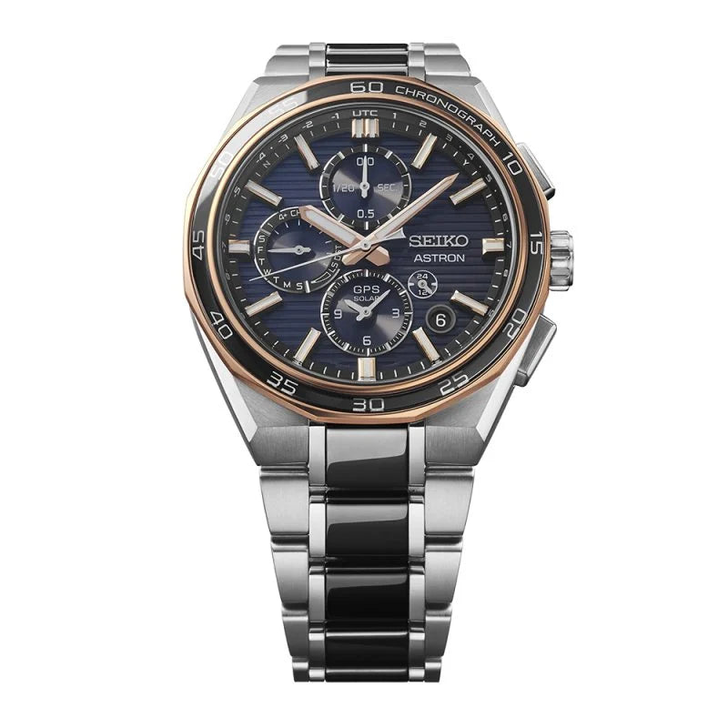 Seiko Astron GPS Solar Dual-Time Chronograph Limited Edition - SSH180J1 - KRISHNA WATCH COMPANY