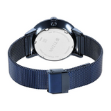 Titan Modern Classics Blue Dial Quartz Multifunction Stainless Steel Strap watch for Men 94006QM04