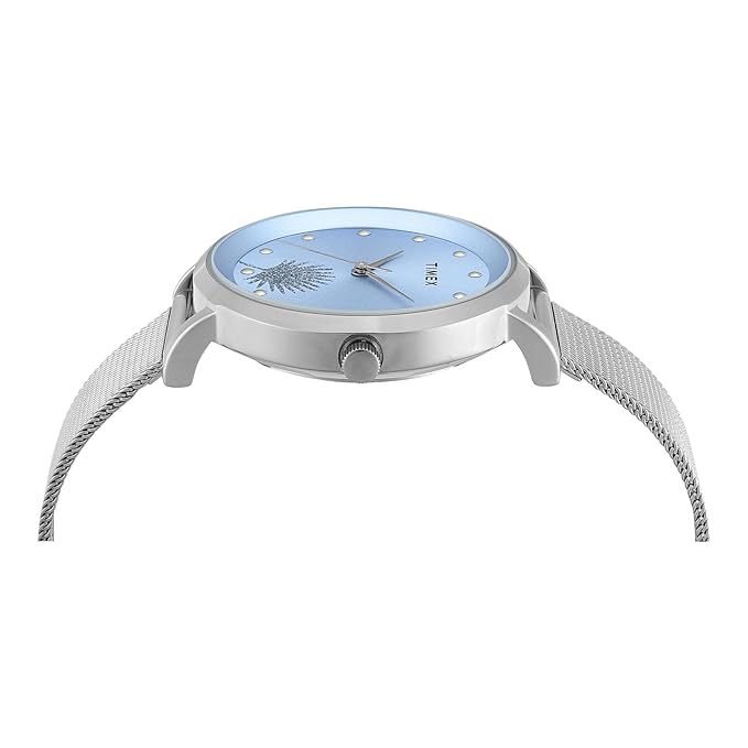 Timex Blue Dial Women's Watch - TWEL12922 - KRISHNA WATCH COMPANY