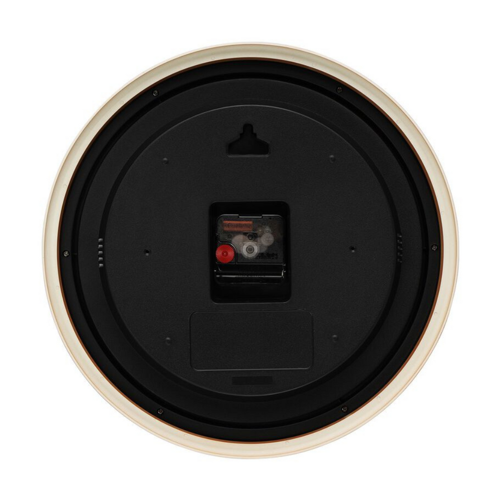 Titan Classic Brown Wall Clock with Silent Sweep Technology - 32.5 cm x 32.5 cm (Medium) W0045PA02A - KRISHNA WATCH COMPANY