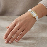 Timex White Dial Women's Watch - TWEL28101
