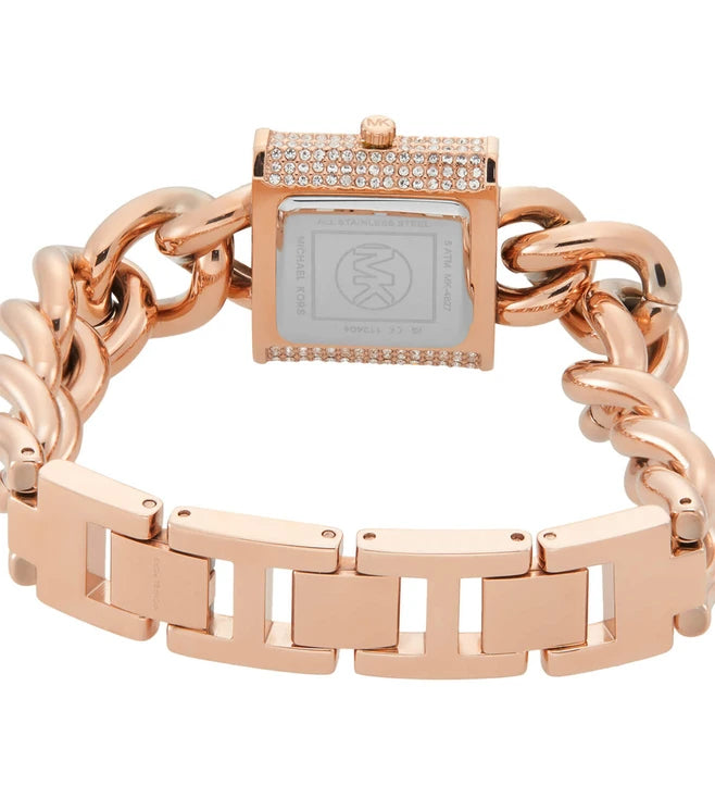 MICHAEL KORS Mk Chain Lock Analog Watch for Women MK4827 - KRISHNA WATCH COMPANY
