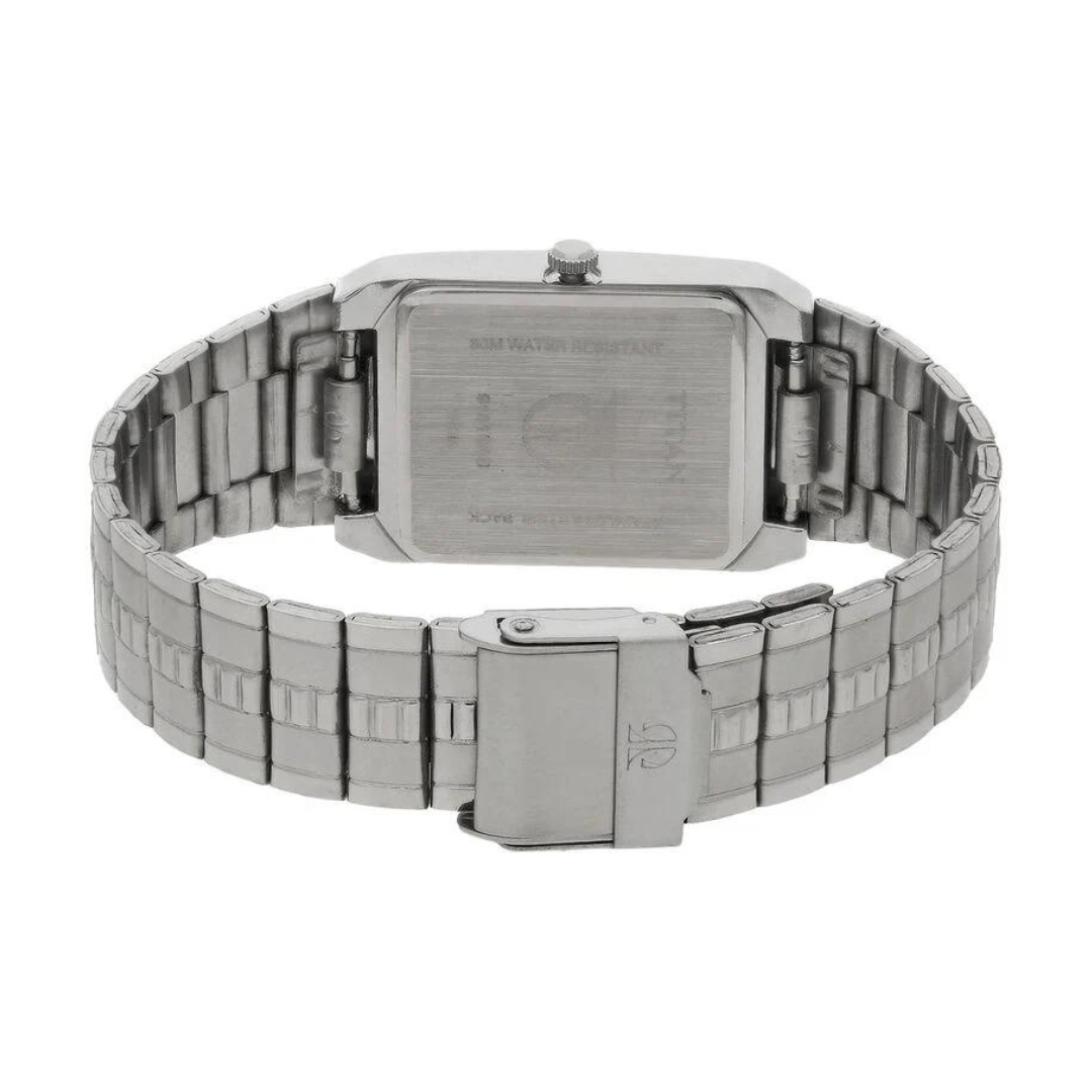 Titan Black Dial Silver Stainless Steel Strap Watch - 9151SM02 - KRISHNA WATCH COMPANY