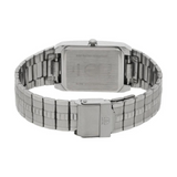 Titan Black Dial Silver Stainless Steel Strap Watch 9151SM02