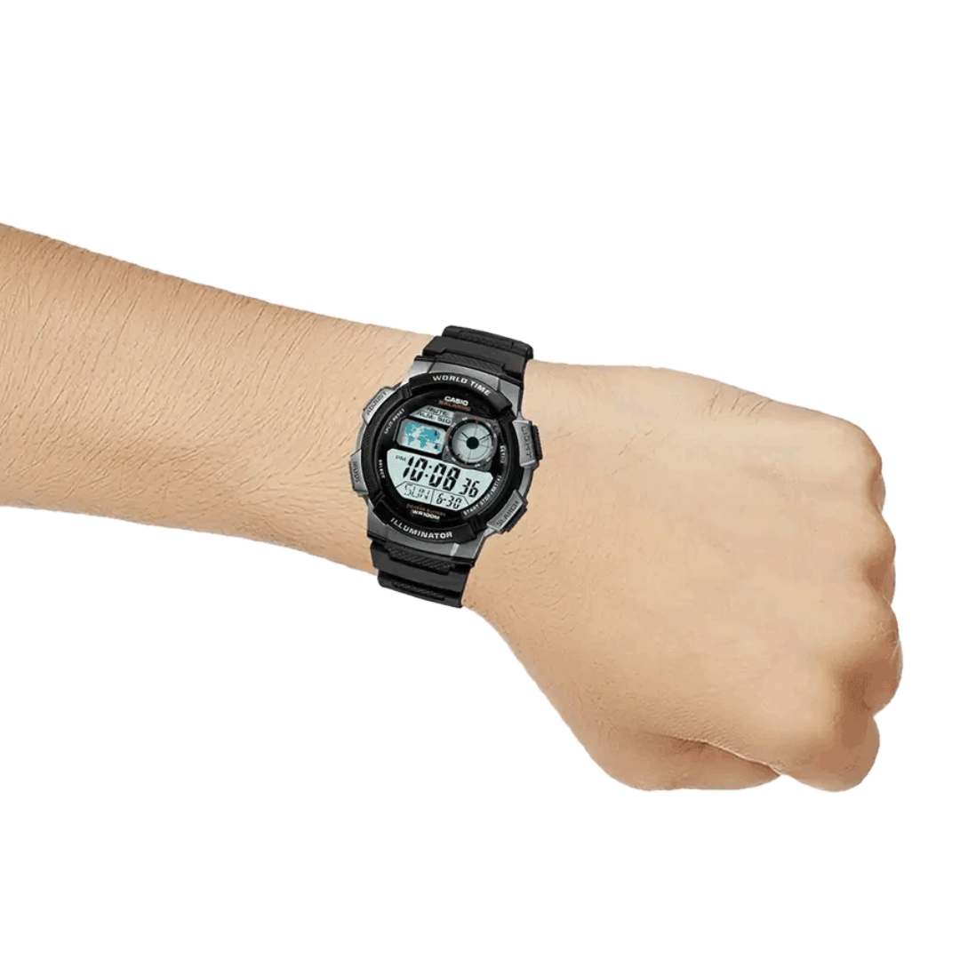 CASIO YOUTH AE-1000W-1BVDF - D081 - KRISHNA WATCH COMPANY