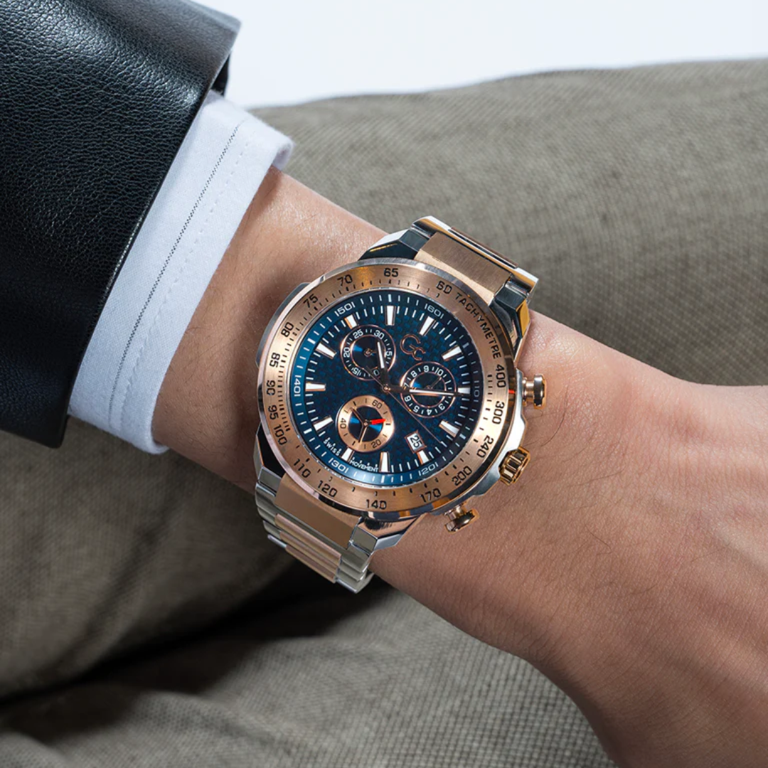 Gc First Class Chrono Metal - Z35001G7MF - KRISHNA WATCH COMPANY
