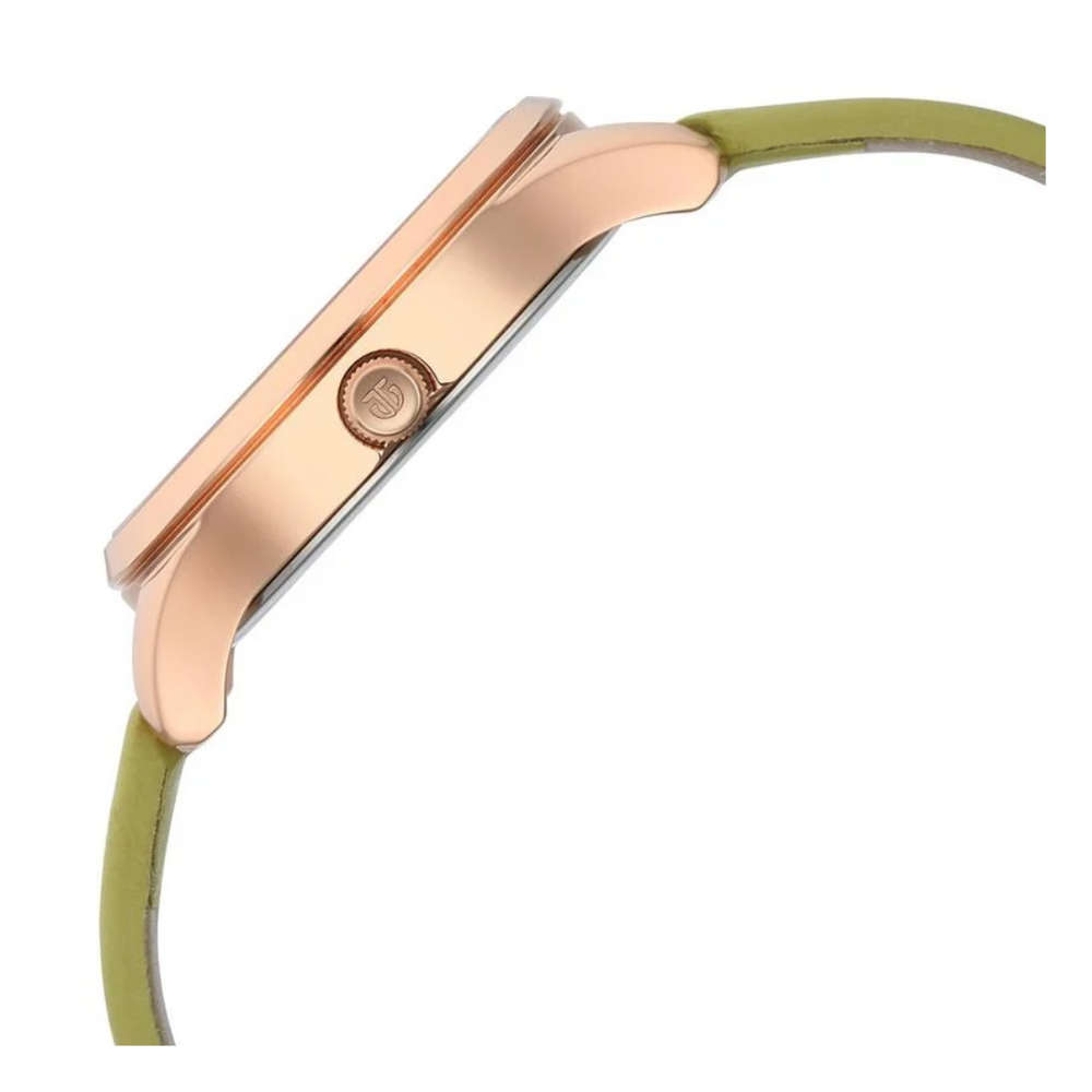 Titan Workwear Green Leather Strap watch for Women 2649WL03 - KRISHNA WATCH COMPANY