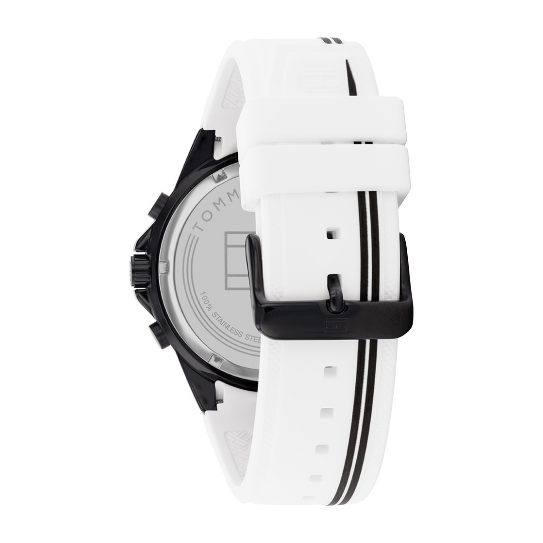 Tommy Hilfiger White Dial Quartz Multifunction Watch for Men 1791862 - KRISHNA WATCH COMPANY
