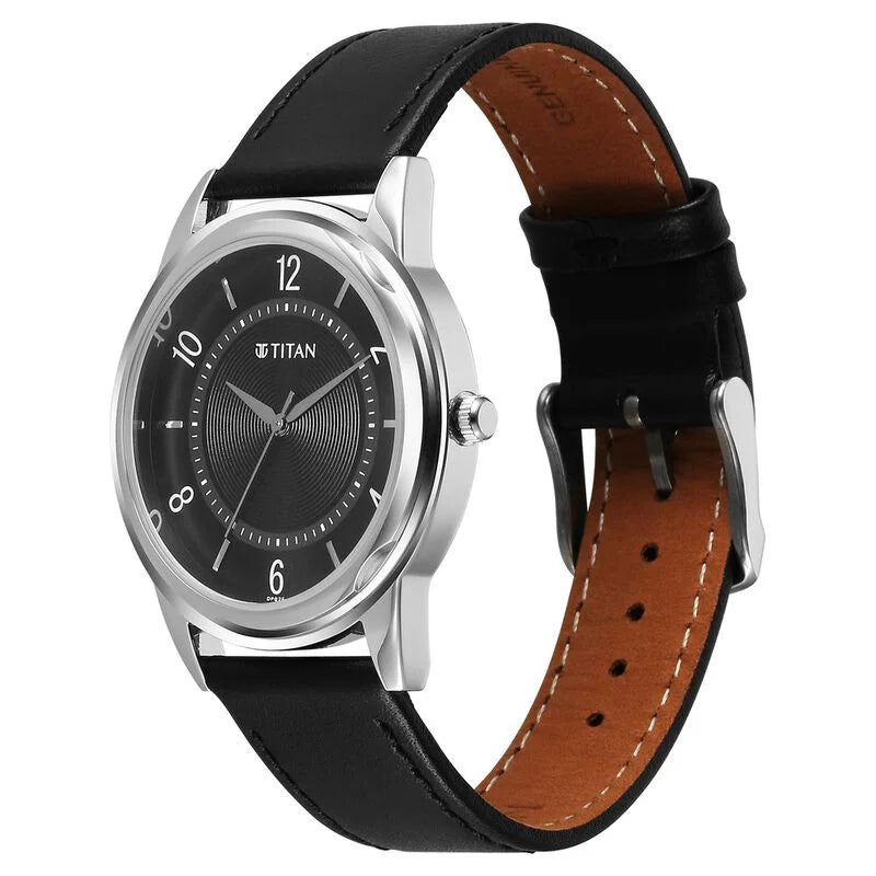 Titan Karishma Zing Quartz Analog Watch for Men - 1638SL02 - KRISHNA WATCH COMPANY