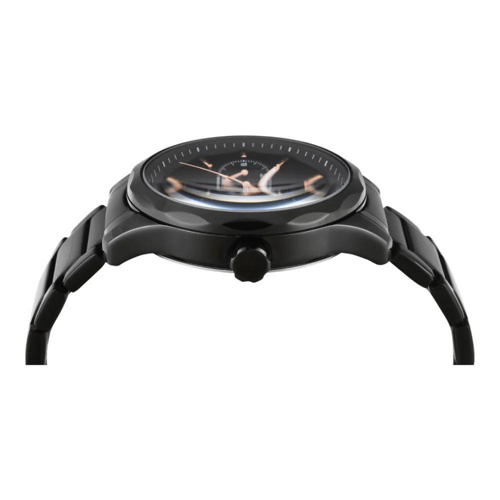 Timex Men Black Round Multifunction Dial Watch - TW0TG7625 - KRISHNA WATCH COMPANY