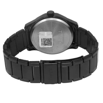 Timex Men Black Round Dial Analog Watch - TW0TG7630 - KRISHNA WATCH COMPANY