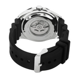 Alba Deep Blue With Silicone Strap Mechanical AL4493X1