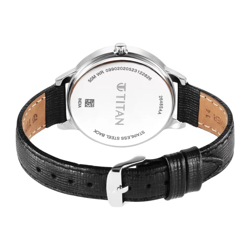 Titan Quartz Analog Blue Dial Watch for Women 2648SL08 - KRISHNA WATCH COMPANY