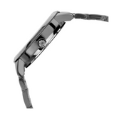 Titan Workwear Anthracite Dial Analog with Day and Date Stainless Steel Strap Watch for Women 2588NM01