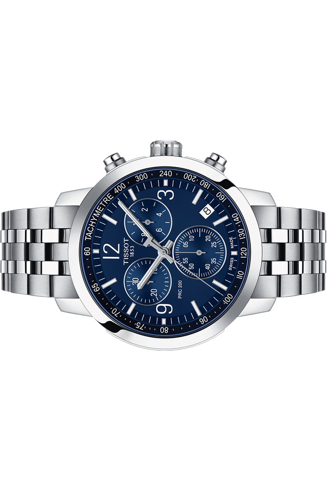 TISSOT PRC 200 CHRONOGRAPH WATCH FOR MEN - T1144171104700 - KRISHNA WATCH COMPANY