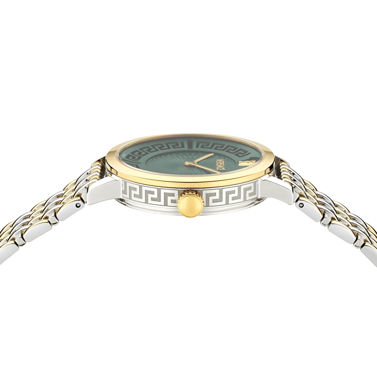 Versace Green Round Dial Analog Women Watch - VE0A00325 - KRISHNA WATCH COMPANY